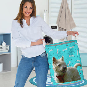 Cairn Terrier Laundry Basket