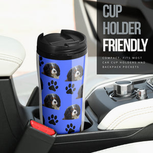 Cavalier King Charles Reusable Coffee Cup - Tri