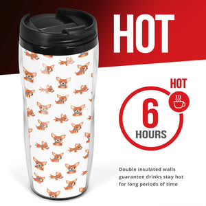 Chihuahua Reusable Coffee Cup - Cartoon