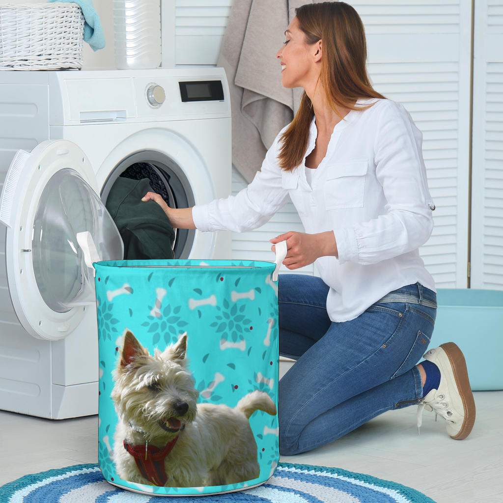 Cairn Terrier Laundry Basket