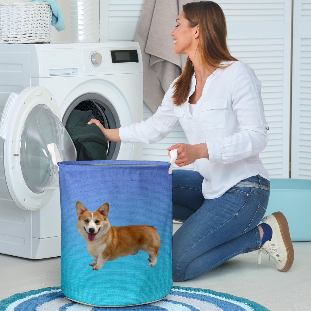 Corgi Laundry Basket