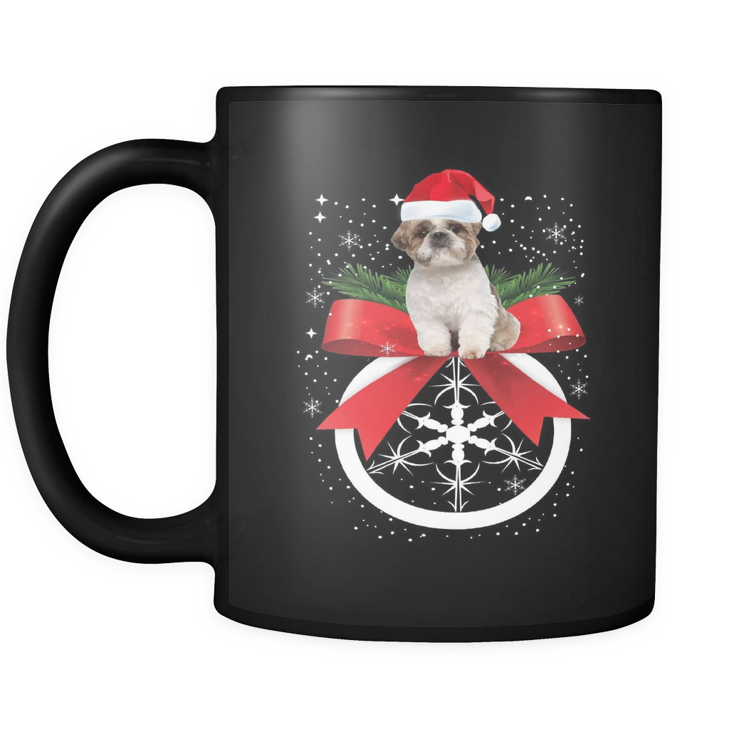 Shih Tzu Holiday Mug