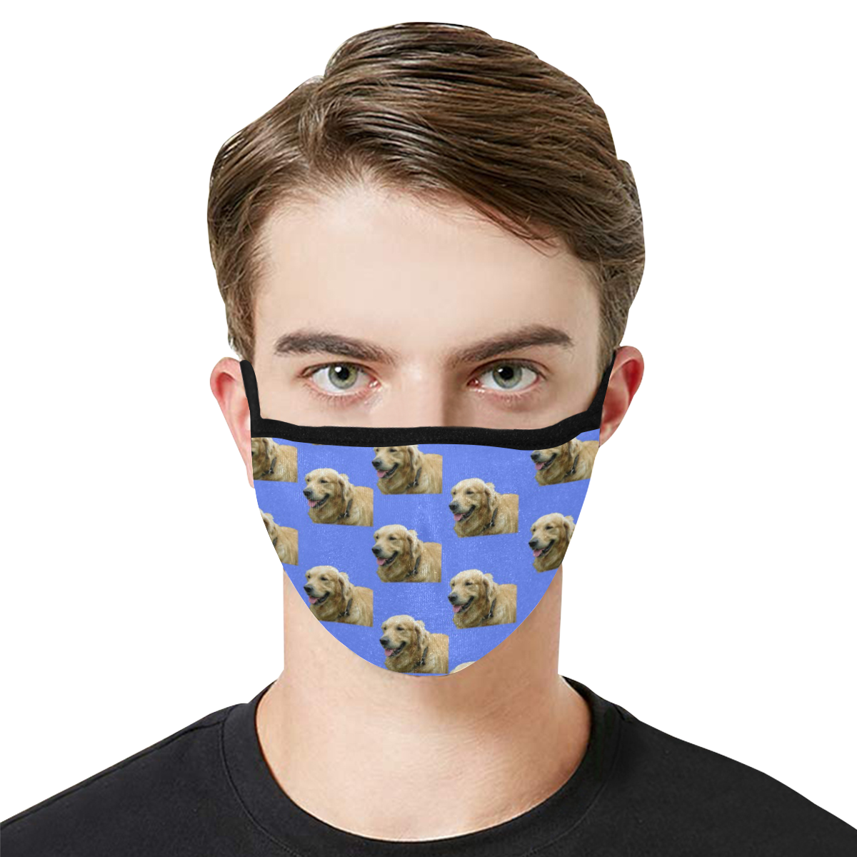 Golden Retriever Face Cover