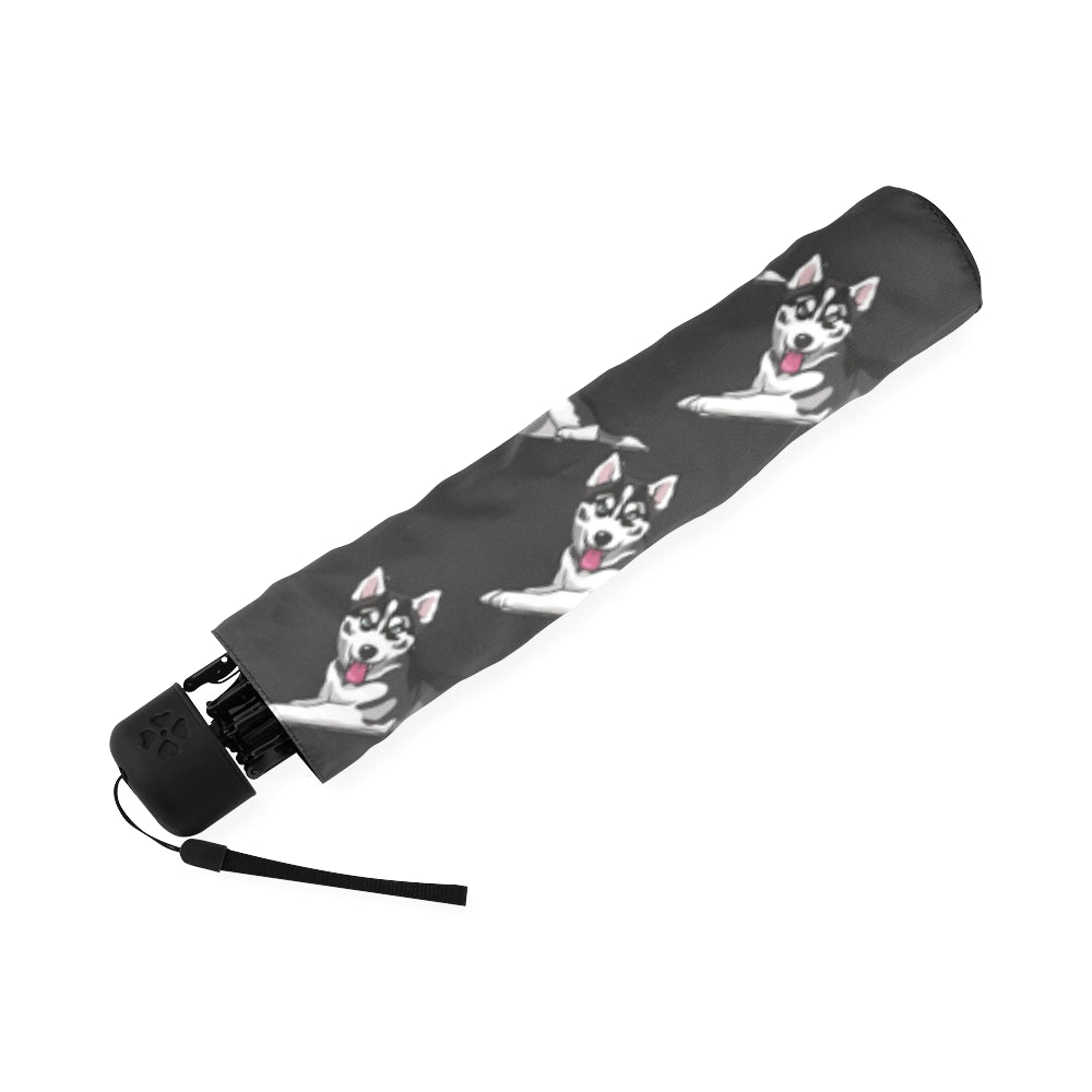 Siberian Husky Umbrella - Cartoon