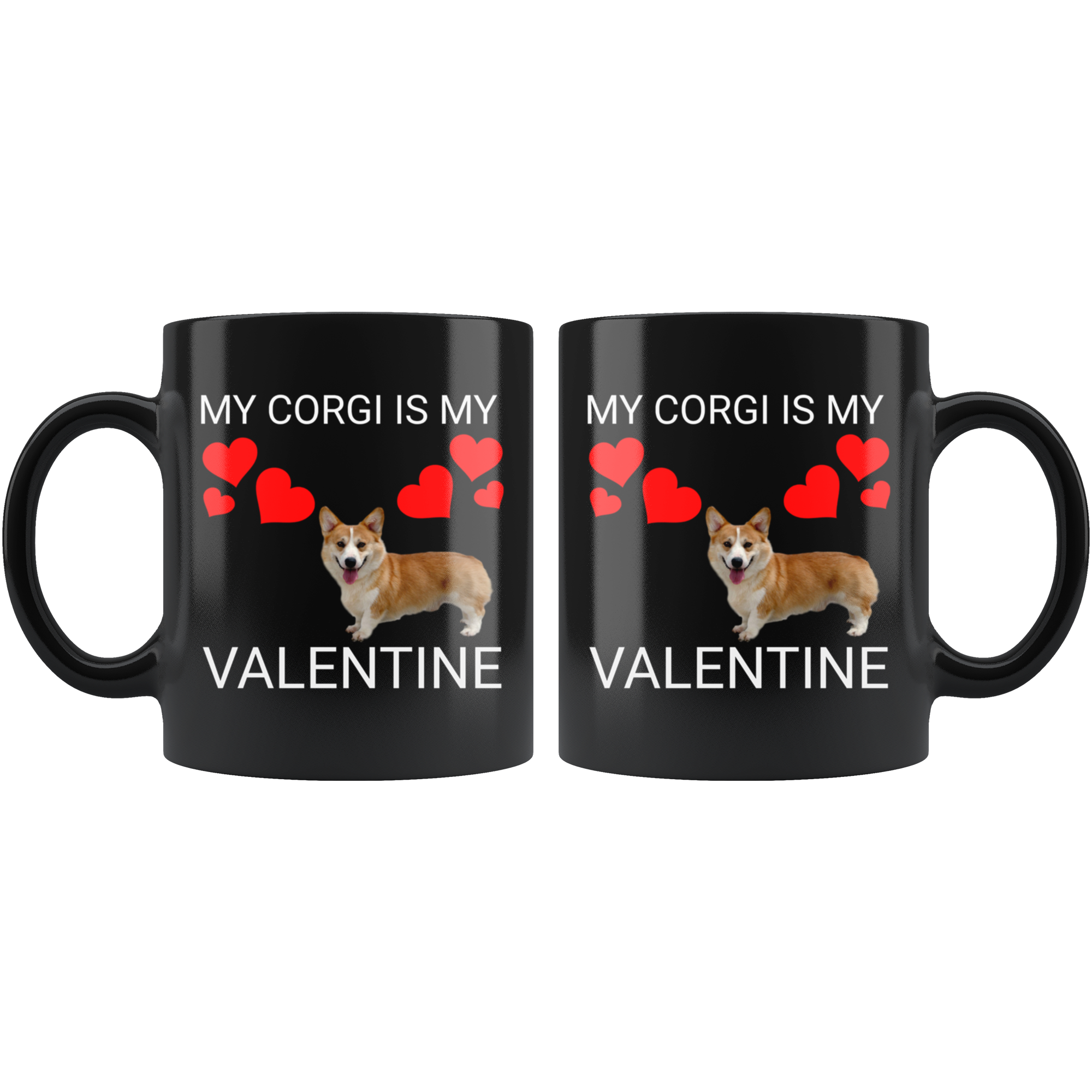 My Corgi Is My Valentine Mug
