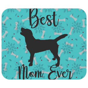 Best Lab Mom Mouse Pad