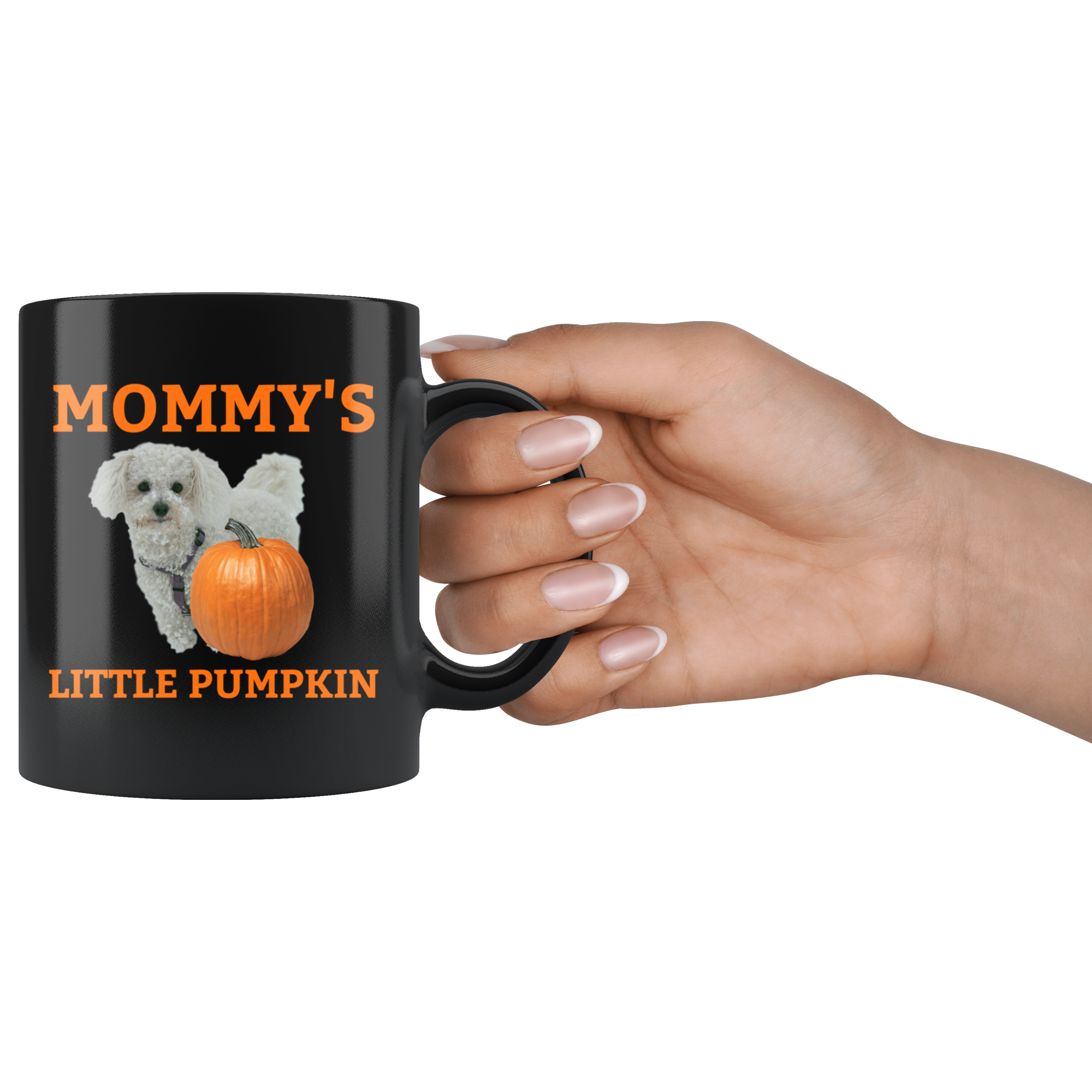 Mommy's Little Pumpkin Mug - Bichon