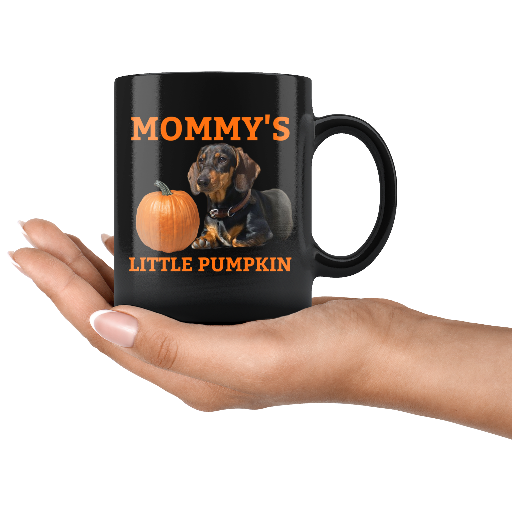 Mommy's Little Pumpkin Mug - Dachshund