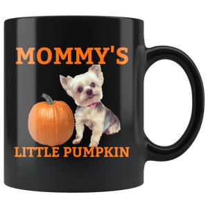 Mommy's Little Pumpkin Mug - Yorkie