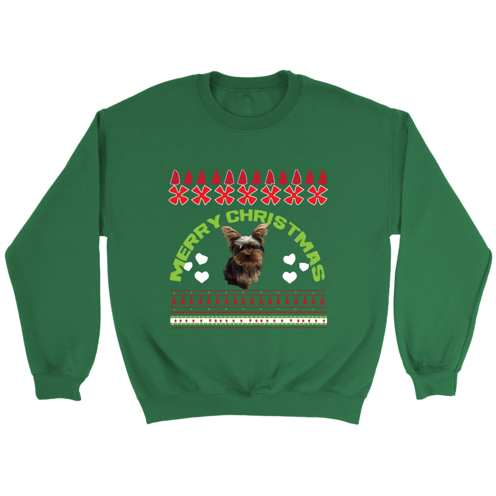 Yorkie Christmas Sweatshirt