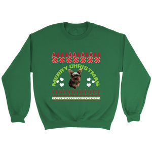 Yorkie Christmas Sweatshirt