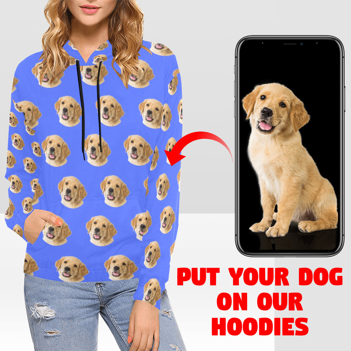 Personalized Pet Photo Hoodie