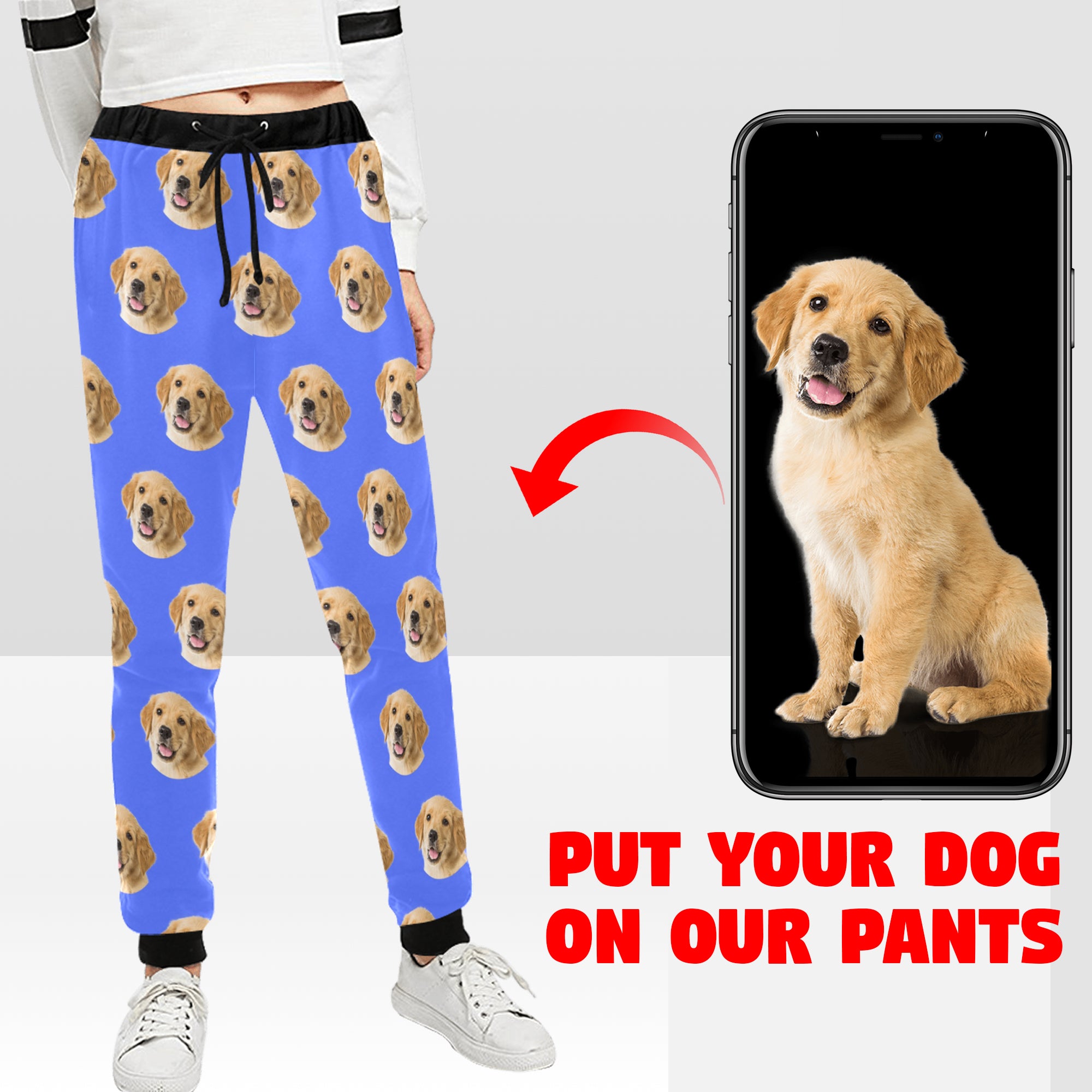 Personalized Pet Photo Pants