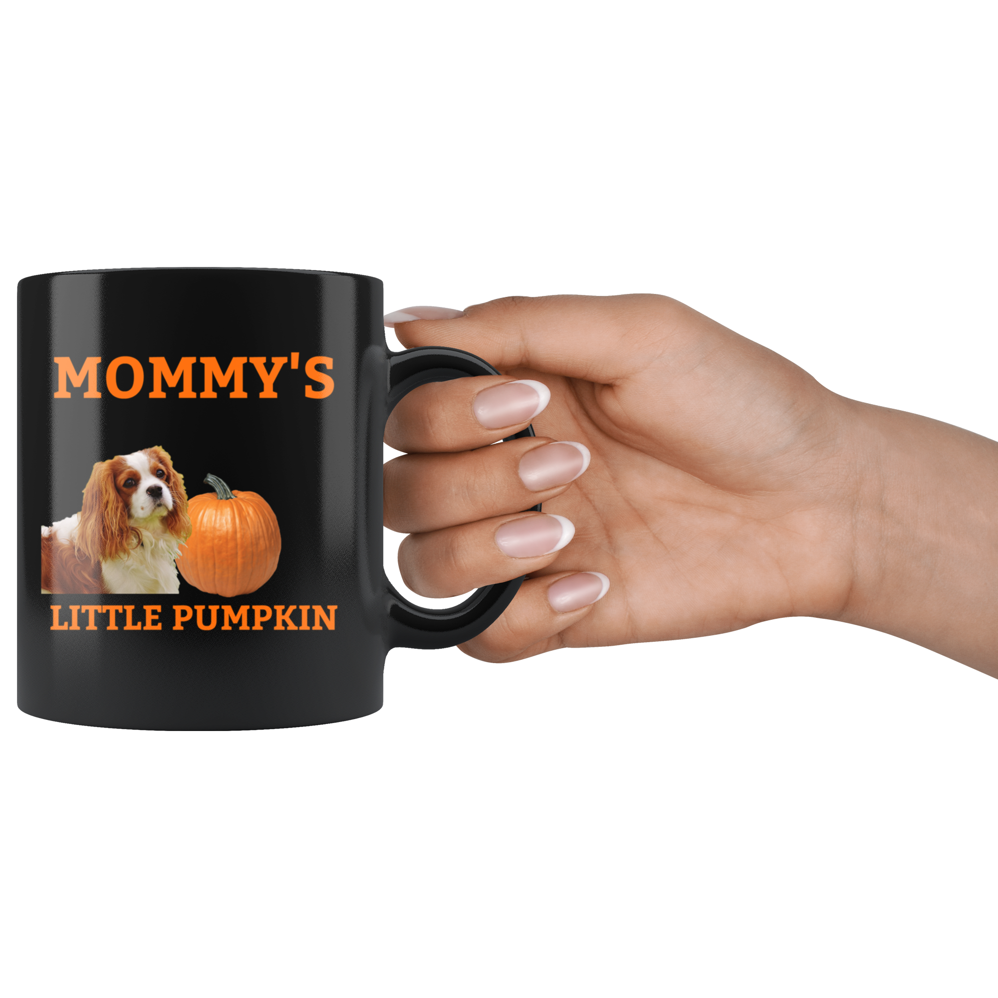 Mommy's Little Pumpkin Mug - Cavalier King Charles Spaniel