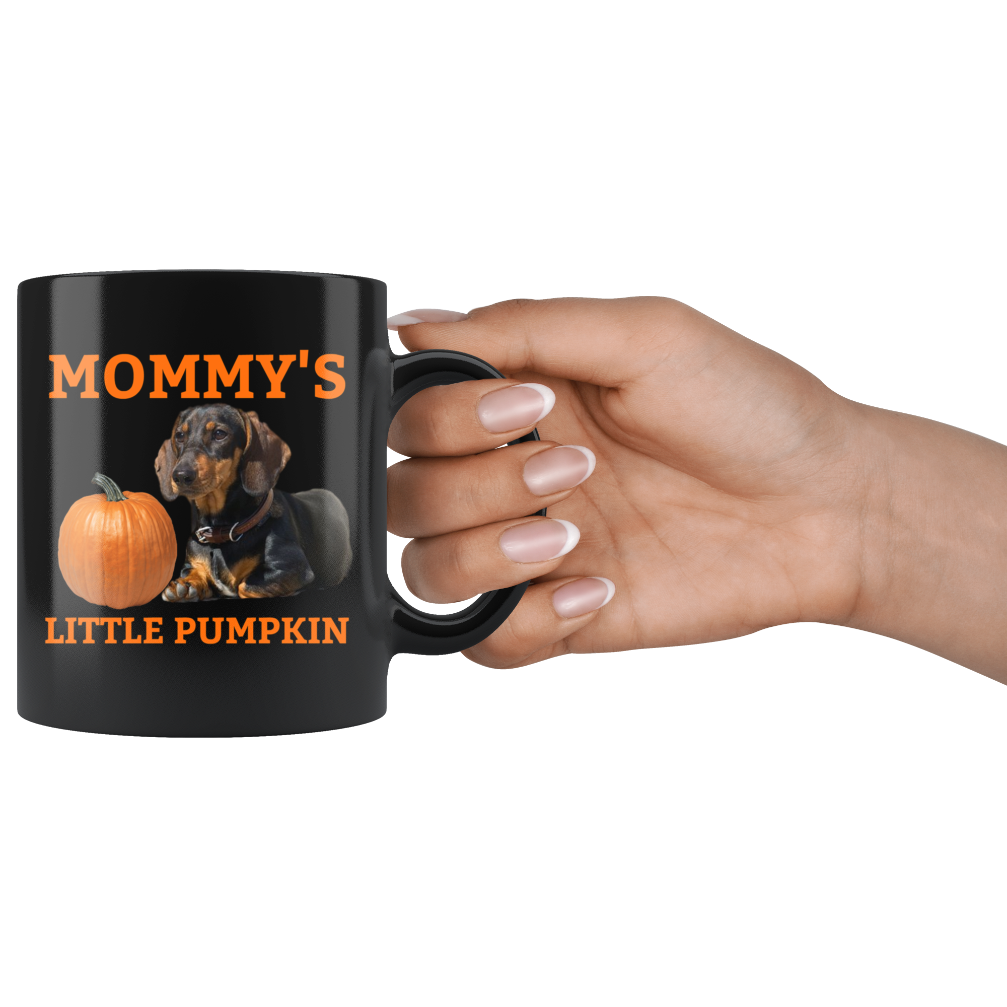 Mommy's Little Pumpkin Mug - Dachshund