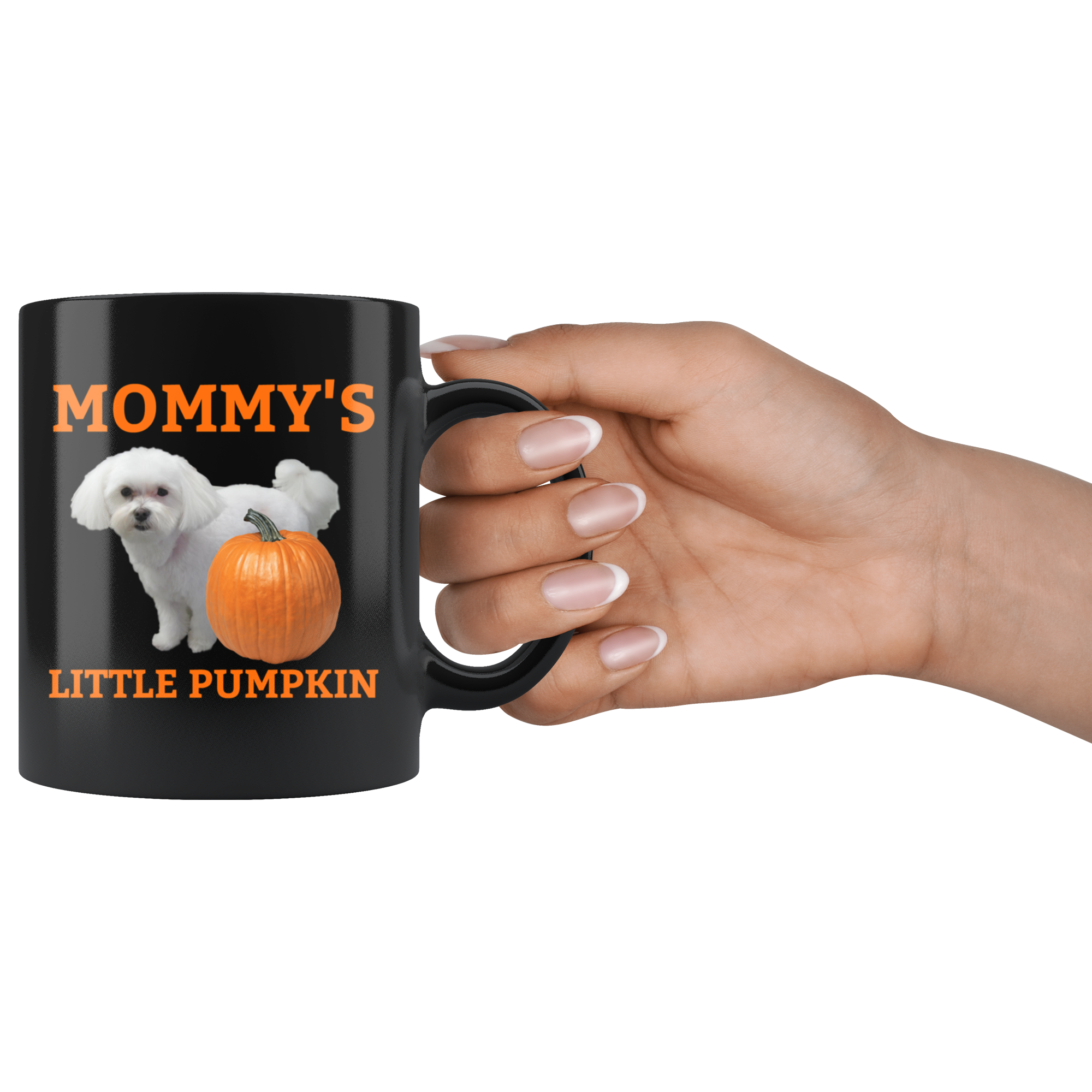 Mommy's Little Pumpkin Mug - Maltese