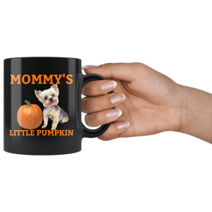 Mommy's Little Pumpkin Mug - Yorkie