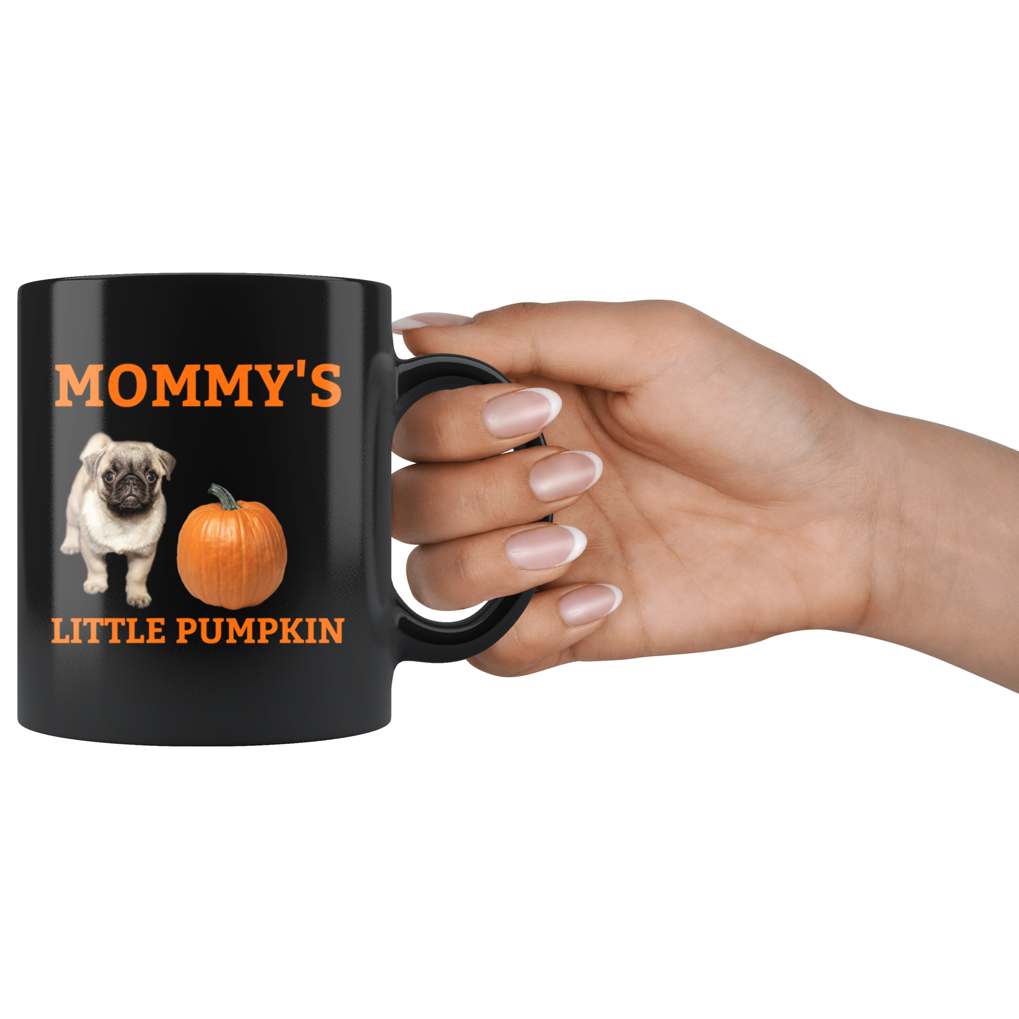 Mommy's Little Pumpkin Mug - Pug