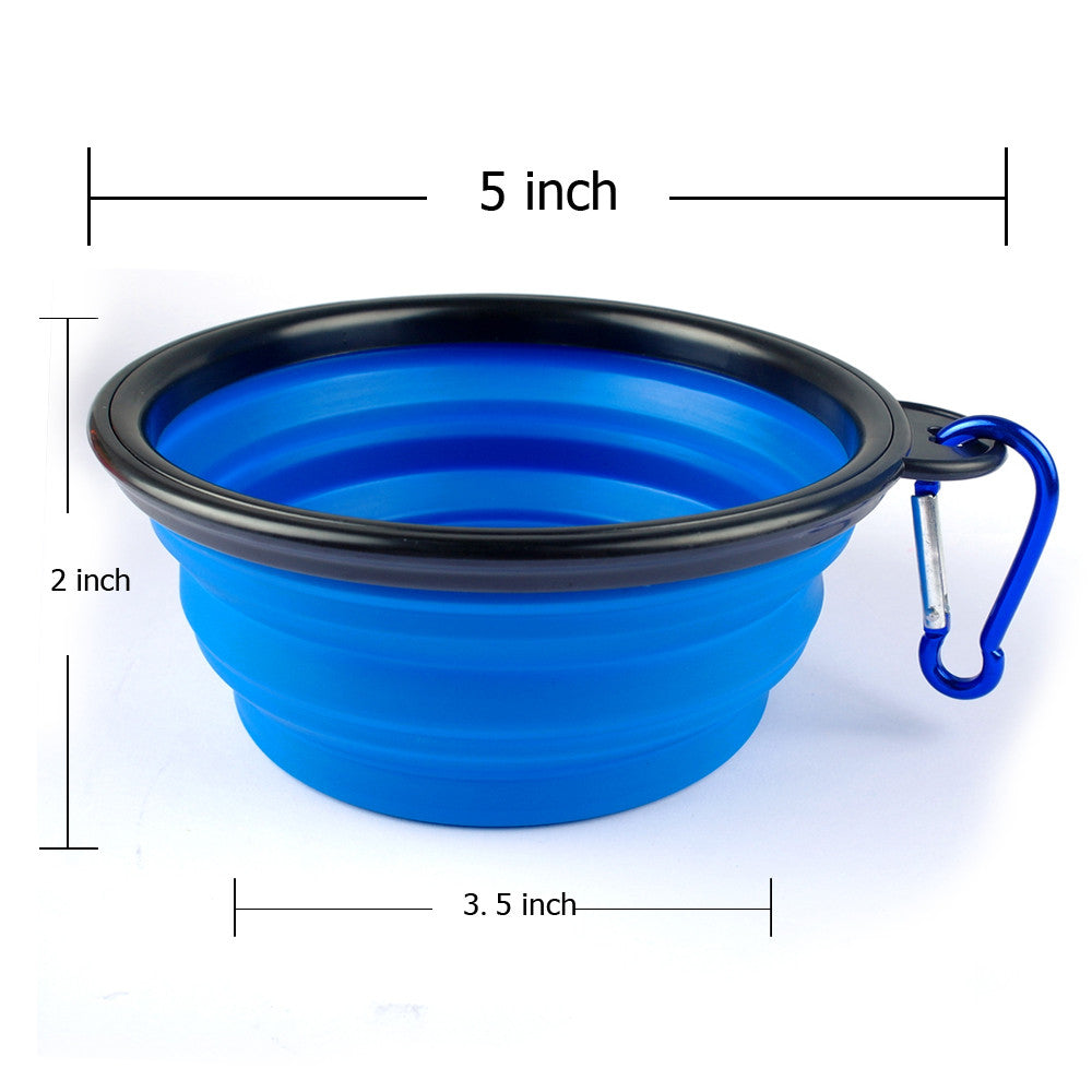 Collapsible Pet Water Travel Bowl