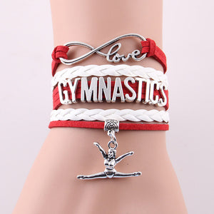Infinity Love Gymnastics Bracelet
