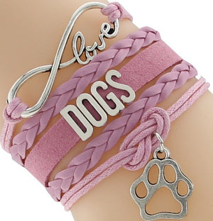 Infinity Love DOG Bracelet