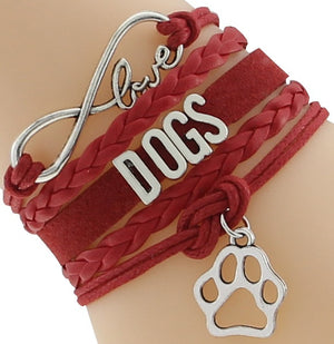 Infinity Love DOG Bracelet
