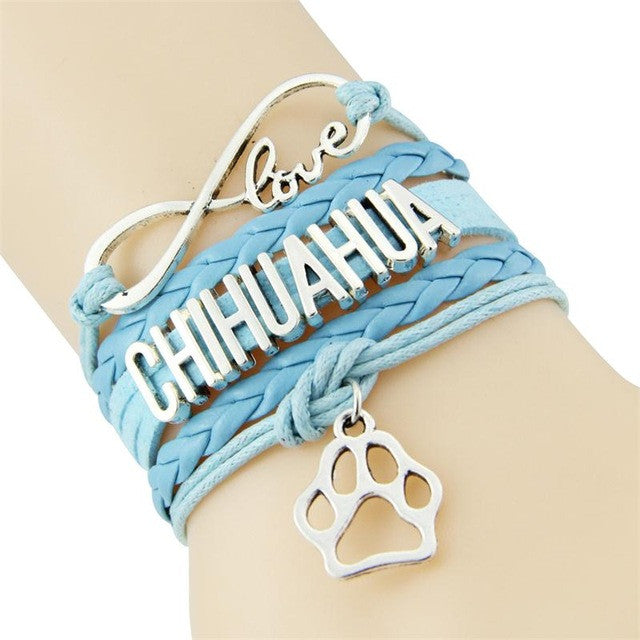 Infinity Love CHIHUAHUA Bracelet