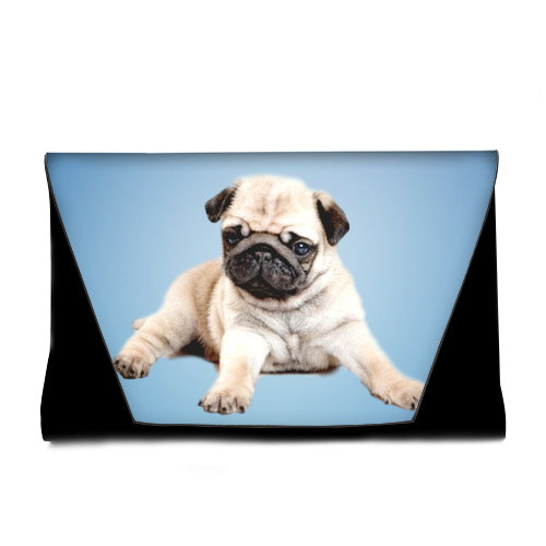 Pug Clutch Bag