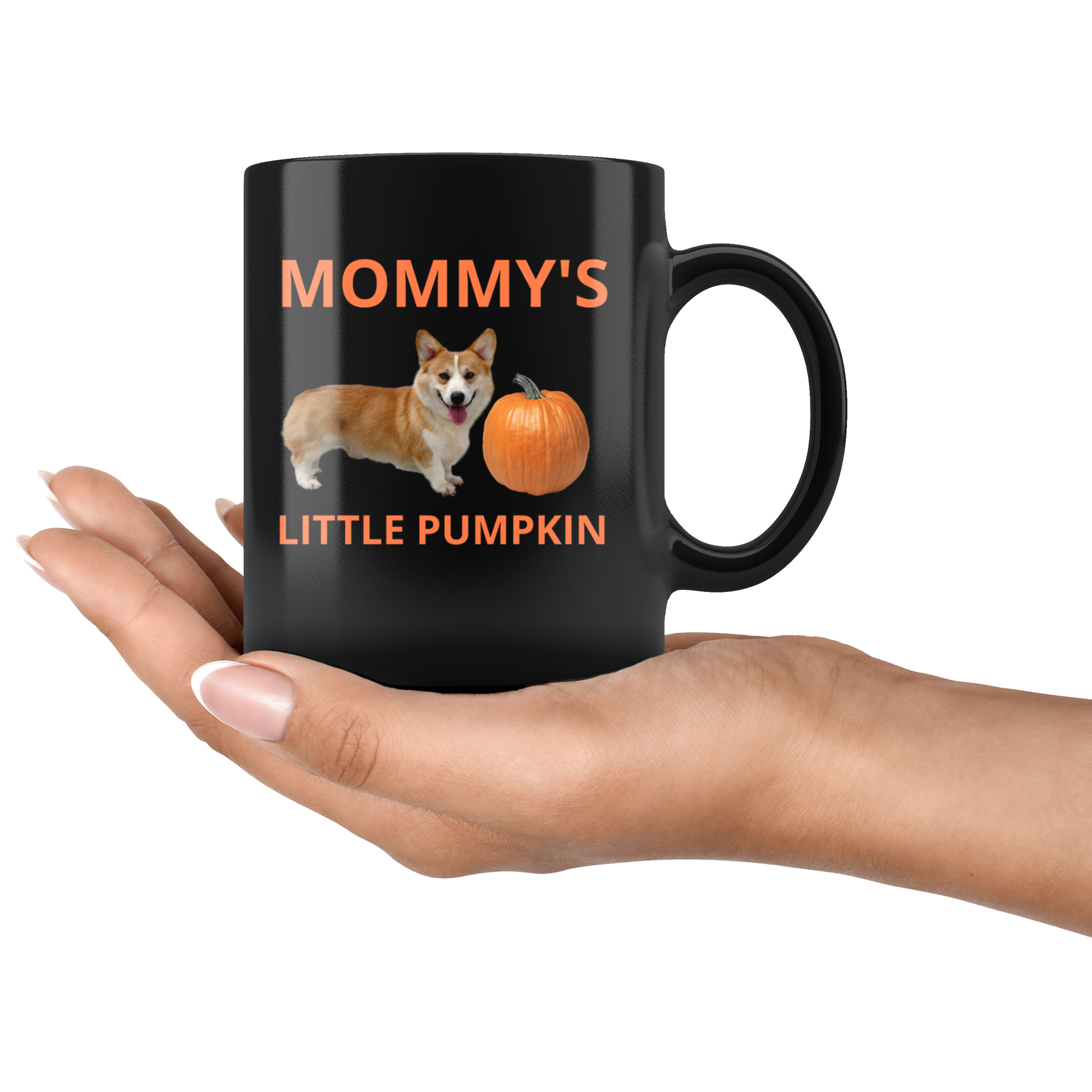 Mommy's Little Pumpkin Mug - Corgi