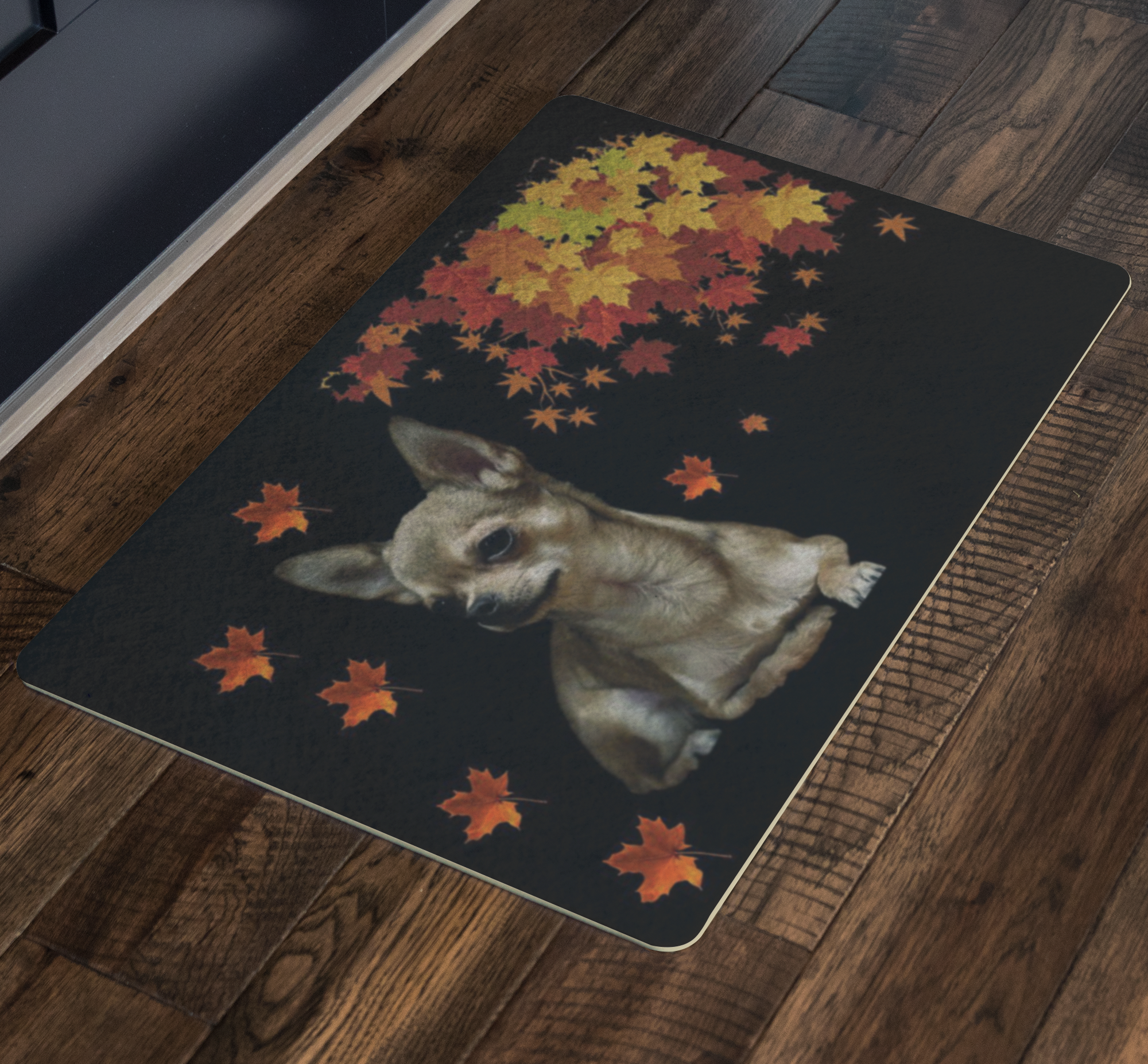 Chihuahua Doormat - Fall