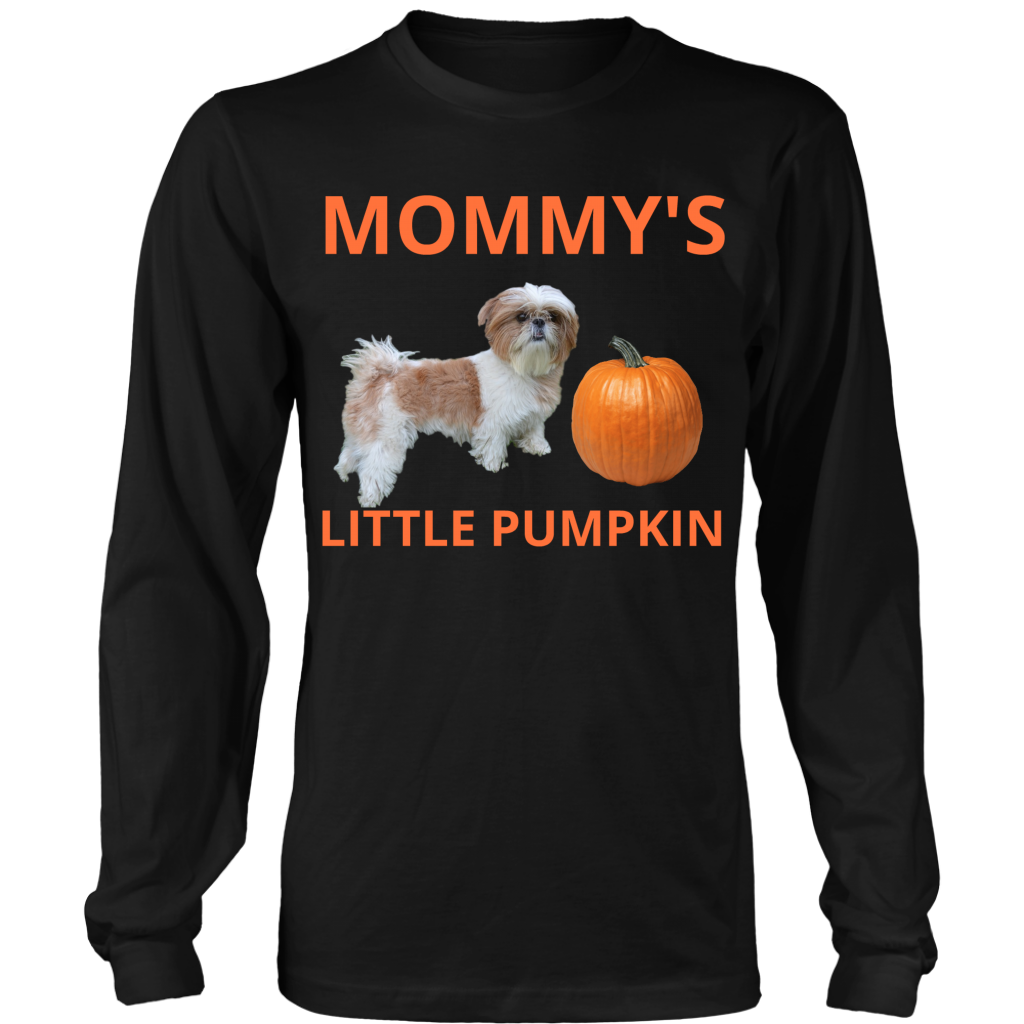 Mommy's Little Pumpkin Shirt - Shih Tzu