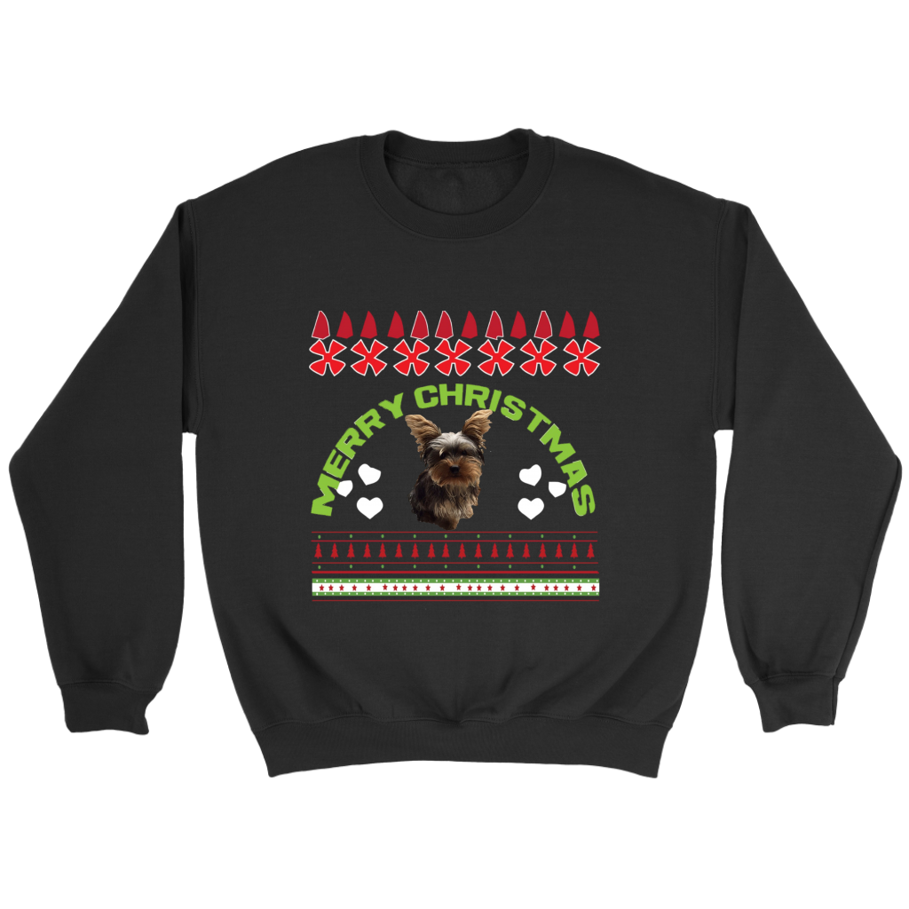 Yorkie Christmas Sweatshirt