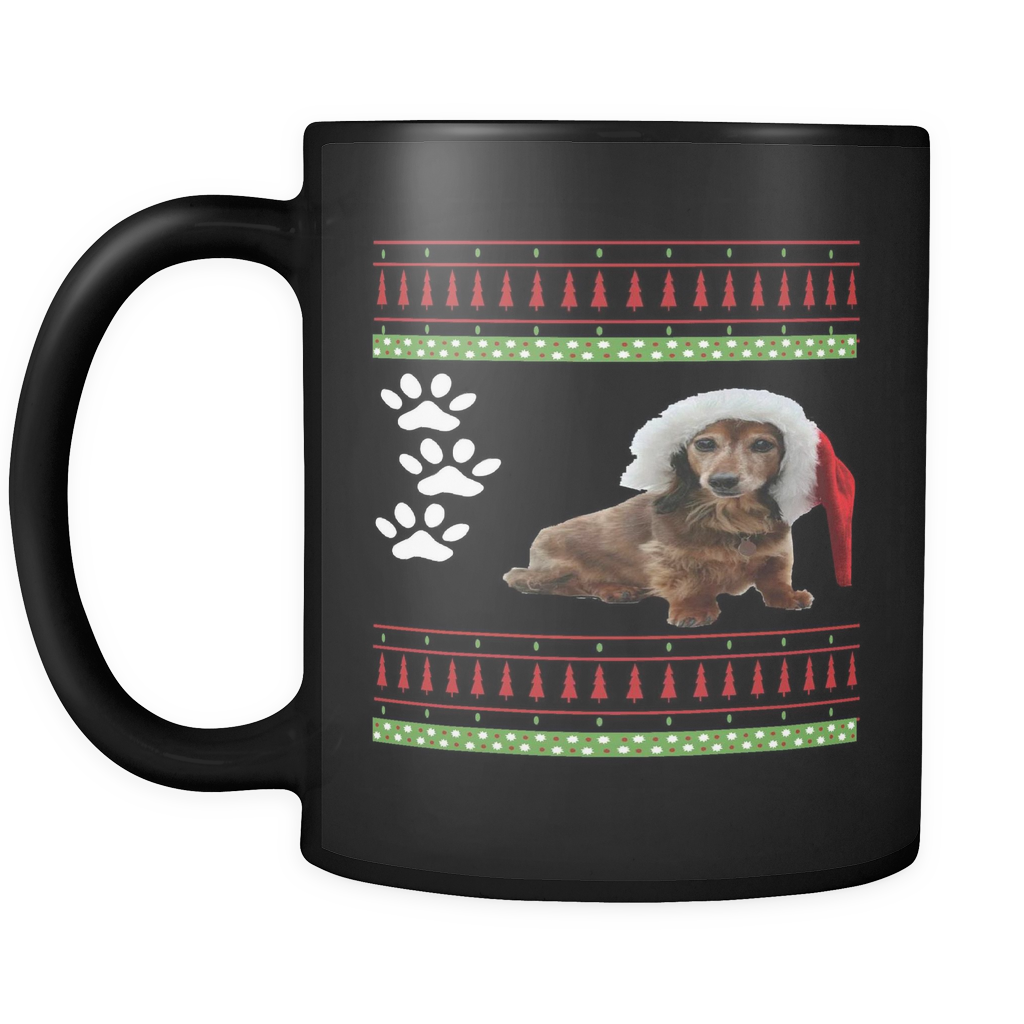 Dachshund Holiday Mug