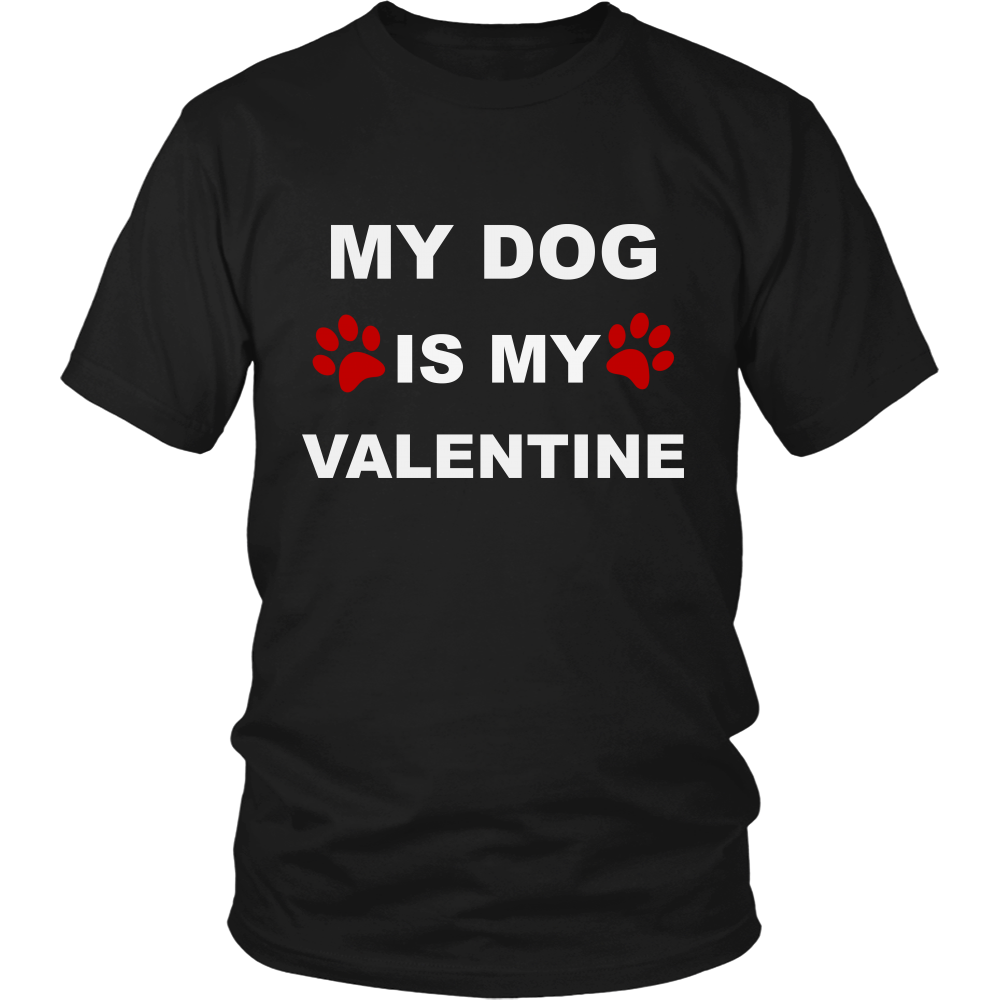 My Dog Is My Valentine Shirt/Sweatshirt