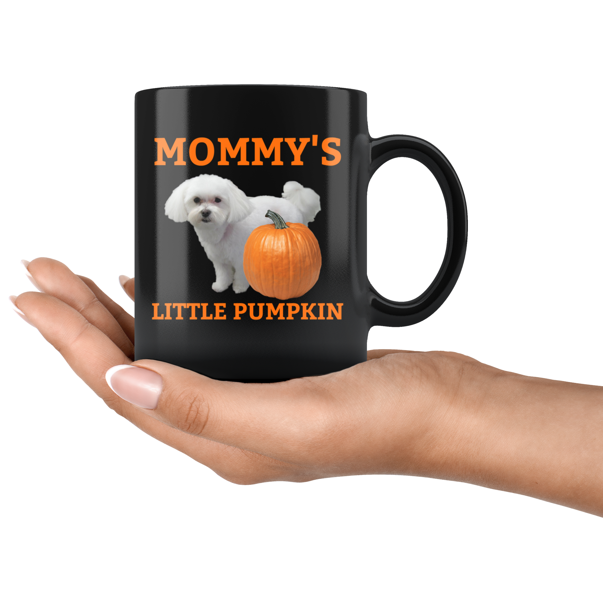 Mommy's Little Pumpkin Mug - Maltese