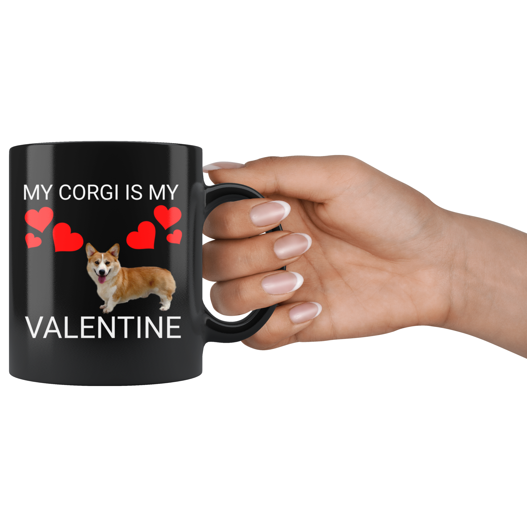 My Corgi Is My Valentine Mug