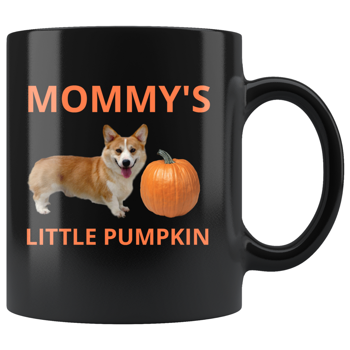 Mommy&#39;s Little Pumpkin Mug - Corgi