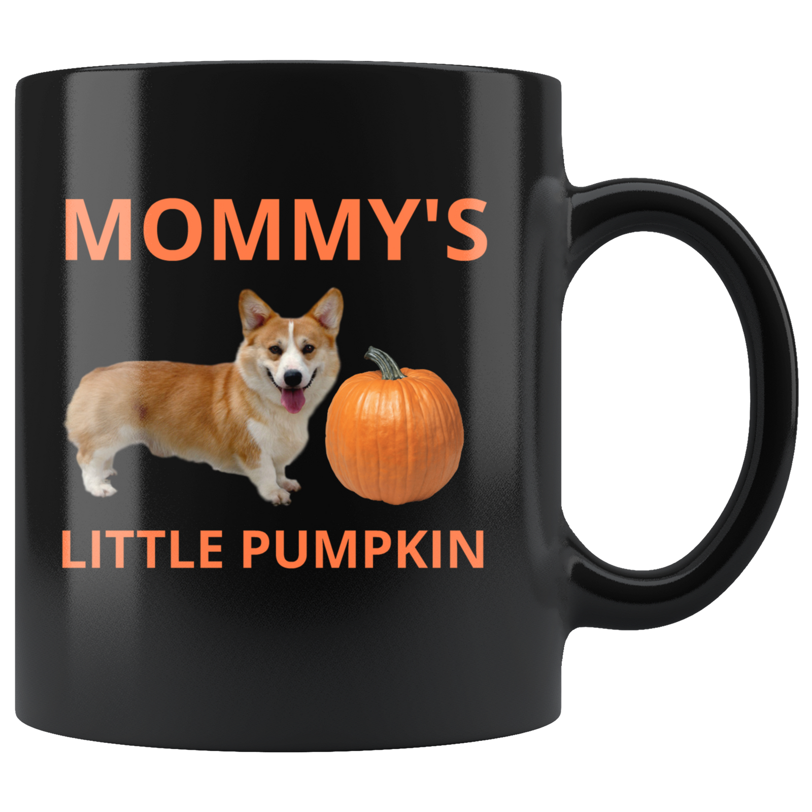 Mommy's Little Pumpkin Mug - Corgi