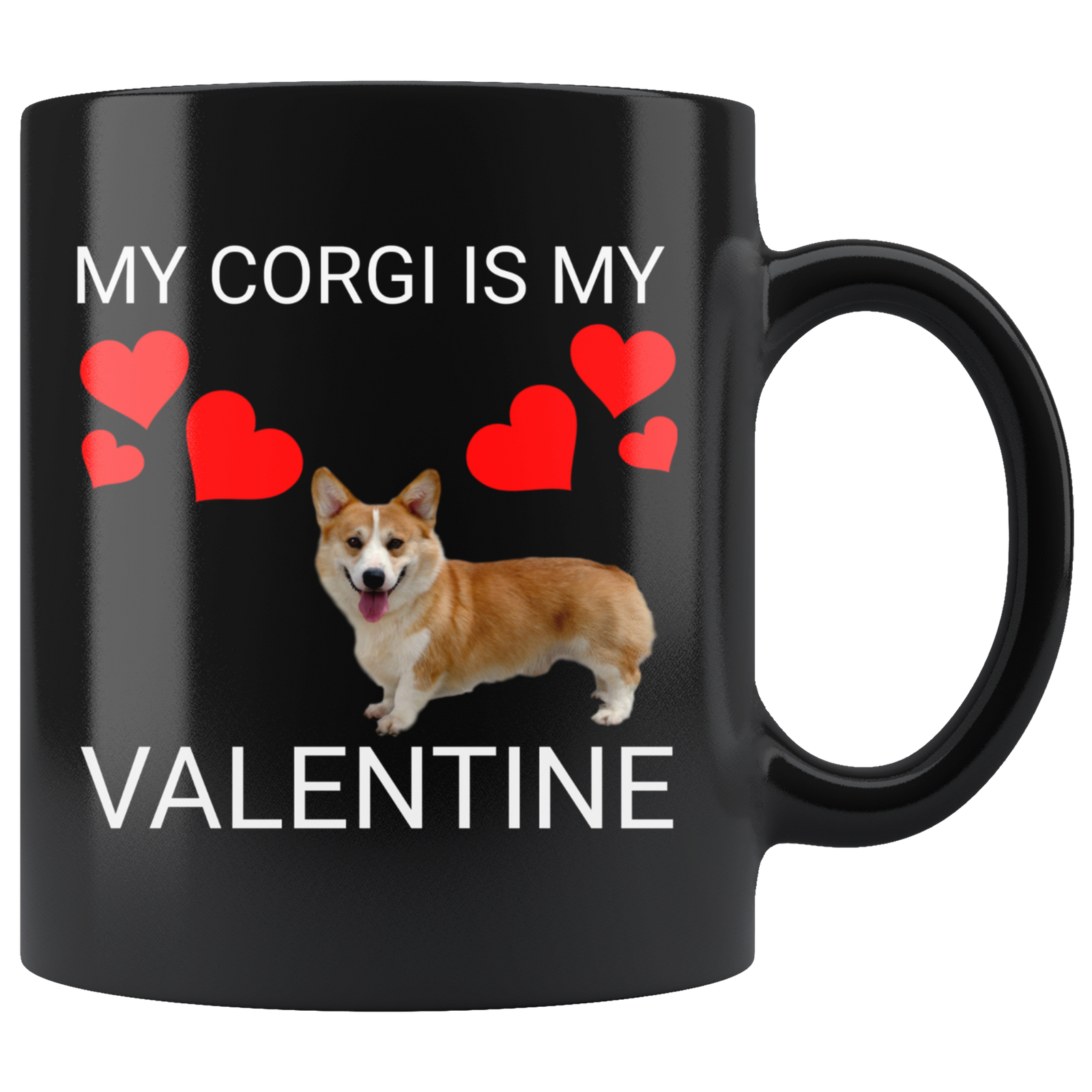 My Corgi Is My Valentine Mug