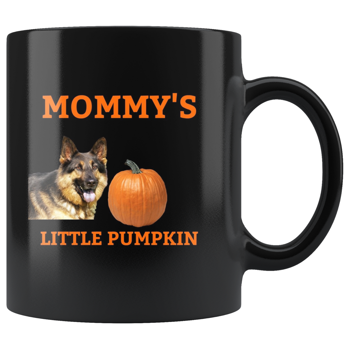 Mommy&#39;s Little Pumpkin Mug - German Shepherd