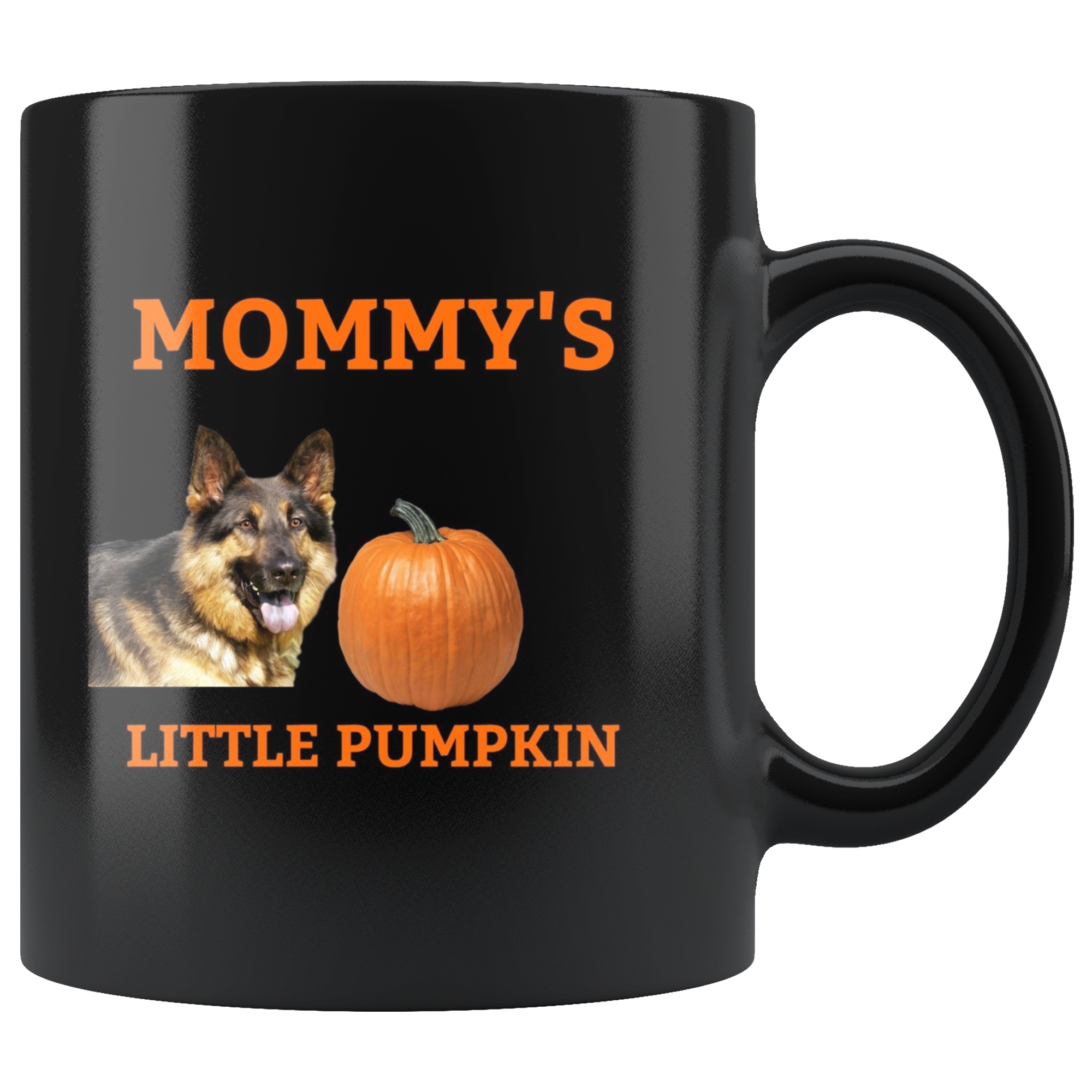 Mommy's Little Pumpkin Mug - German Shepherd