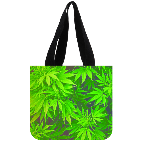 Weed Canvas Tote Bag