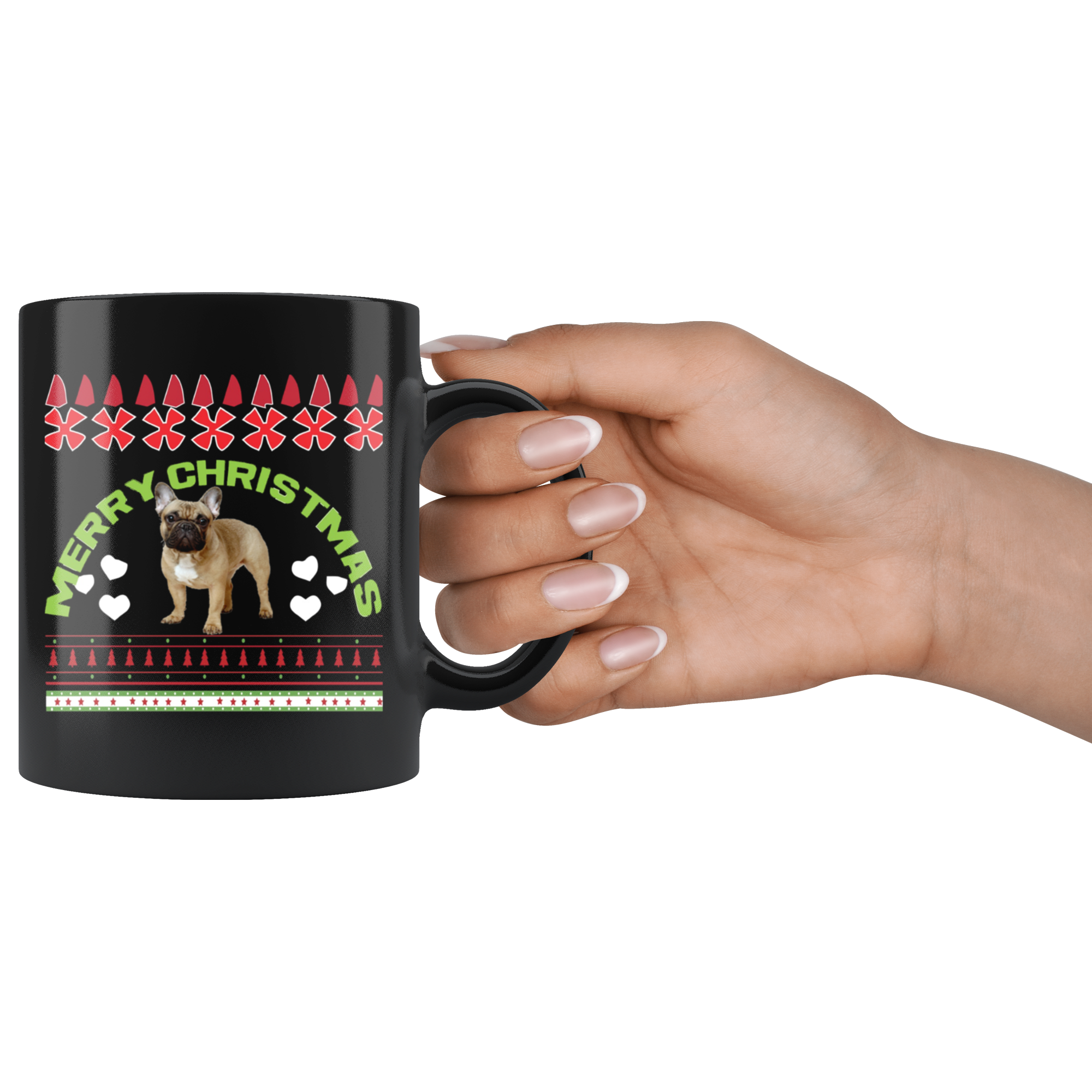 French Bulldog Christmas Mug