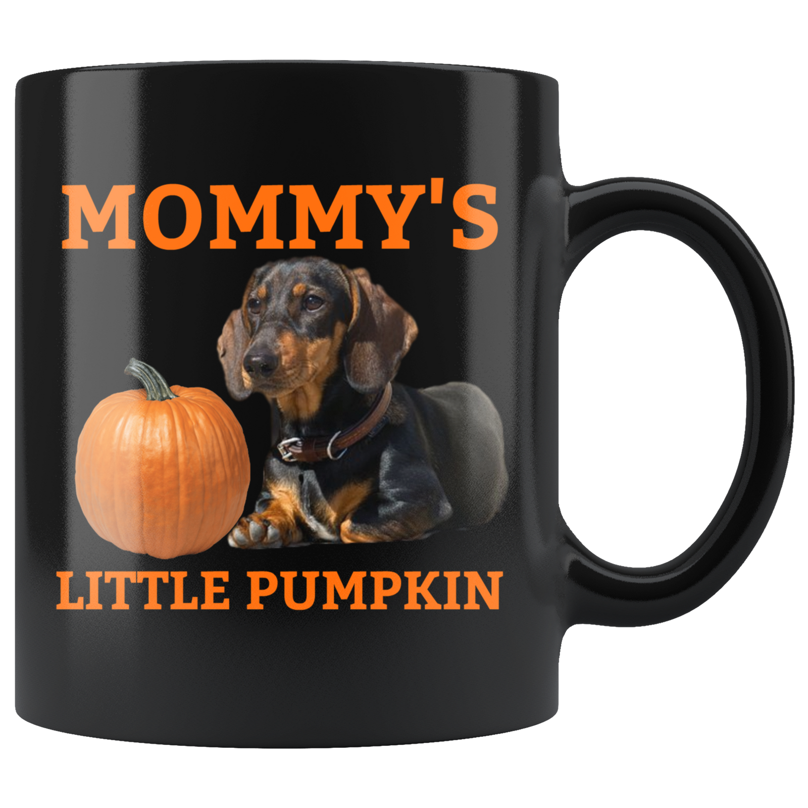 Mommy's Little Pumpkin Mug - Dachshund