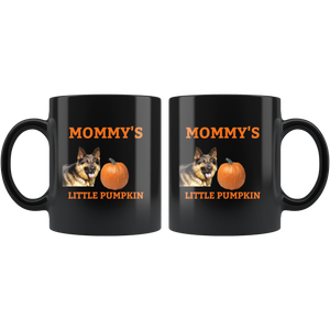 Mommy's Little Pumpkin Mug - German Shepherd