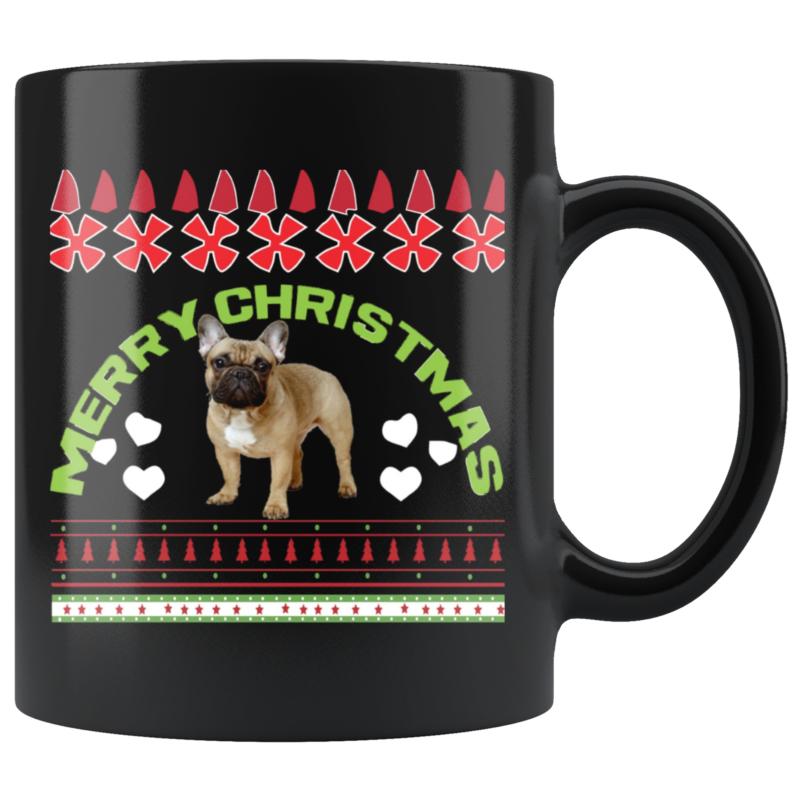 French Bulldog Christmas Mug