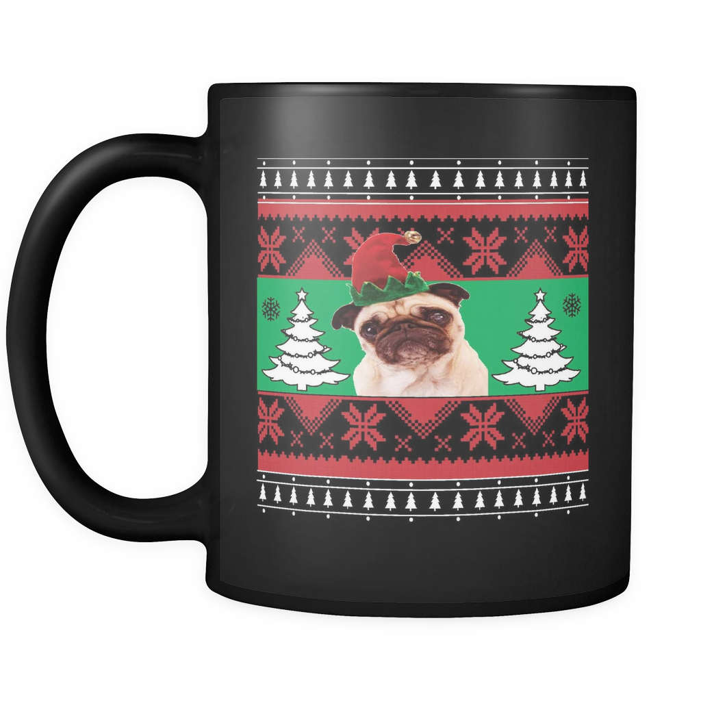 Pug Holiday Mug